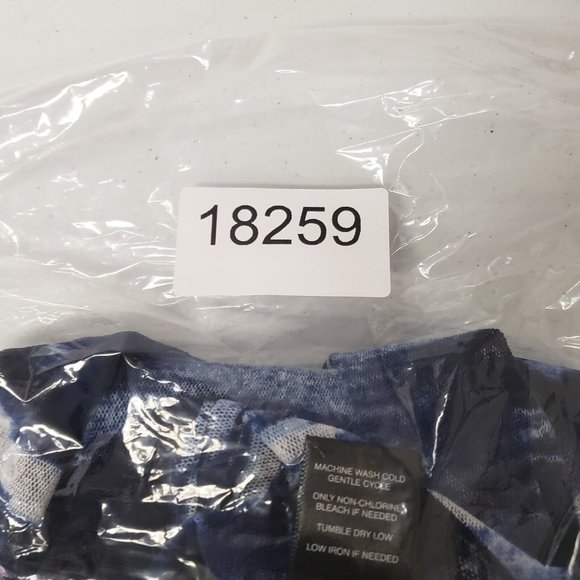 Ali Miles Navy and White Abstract Cardigan - Picture 8 of 9